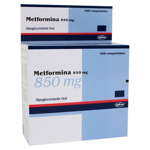 METFORMINA 850MG + GLIBENCLAMIDA 5MG