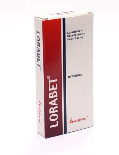 LORABET CAJA X 10 TABLETAS