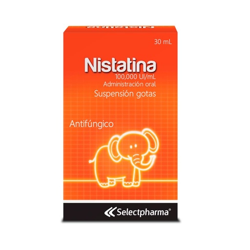 NISTATINA SUSP EN GOTAS - 100000 UI/ML 30ML - Selectpharma