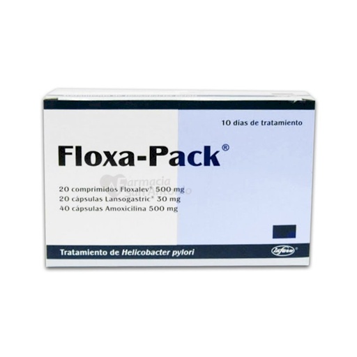 FLOXA-PACK INFASA TRATAMIENTO PARA HELICOBACTER PYLORI