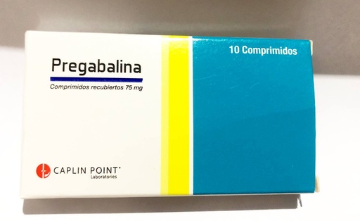 PREGABALINA 75mg (CAPLIN)