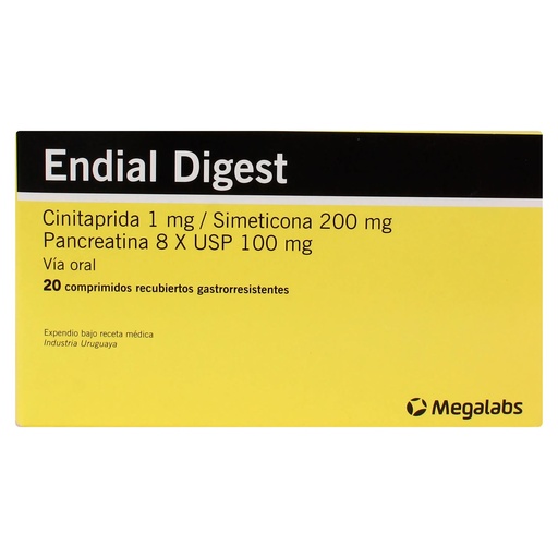 ENDIAL DIGEST 1MG/200MG/100MG
