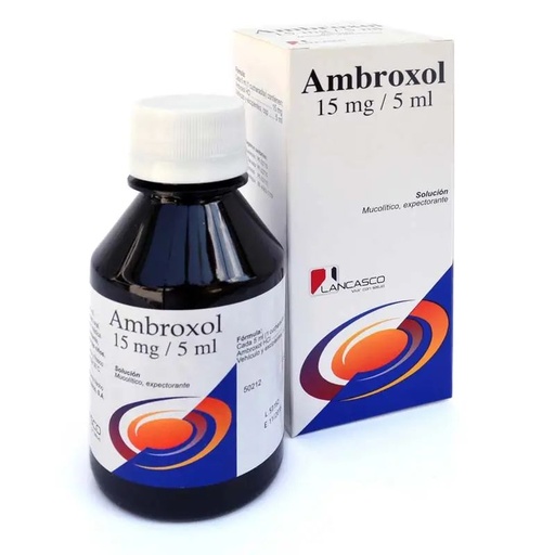 AMBROXOL - FRASCO JARABE DE 120ML (LANCASCO)