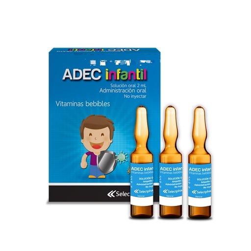 VITAMINA BEBIBLE ADEC AMPOLLA BEBIBLE INFANTIL - (SELECT)