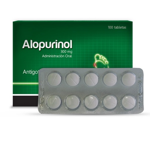 ALOPURINOL 300MG (SELECTPHARMA)