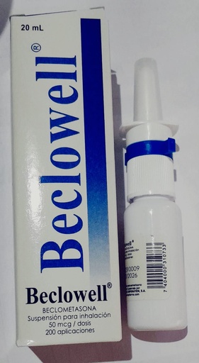 Beclowell solucion nasal 20ml  (inhalacion)  (wellco)