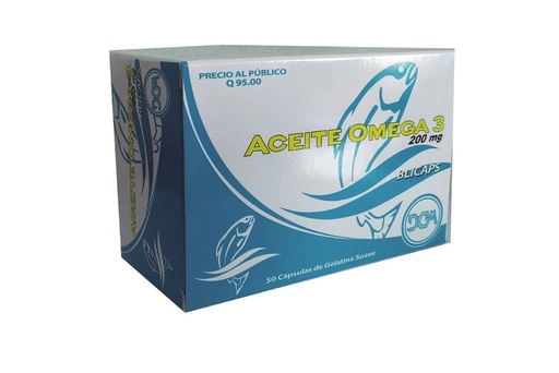 Aceite Omega 3 - 200mg (conamep)