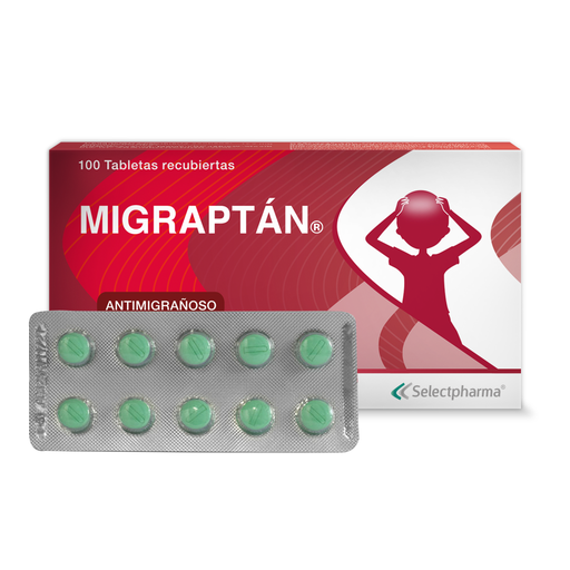 MIGRAPTAN TABLETA RECUBIERTA